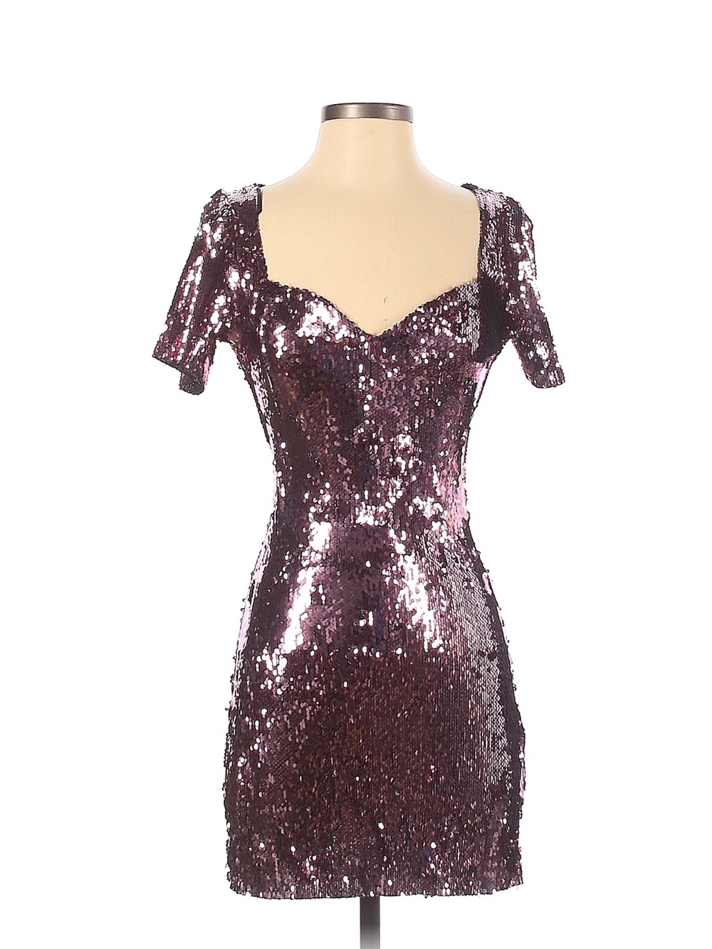Zara Pink Sequin Mini Dress